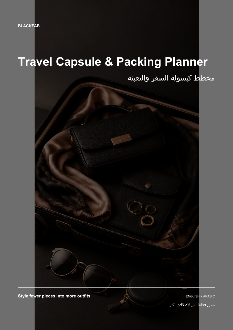 Travel Capsule & Packing Planner